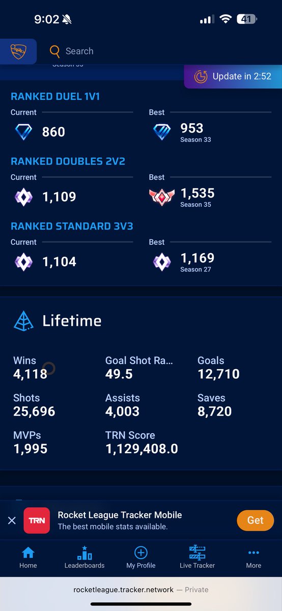 Jet90x's tweet photo. @RocketLeague this dude is down in champ 1 boosting his friend. Are you ever going to fix smurfing? https://t.co/qhRObvJLRA