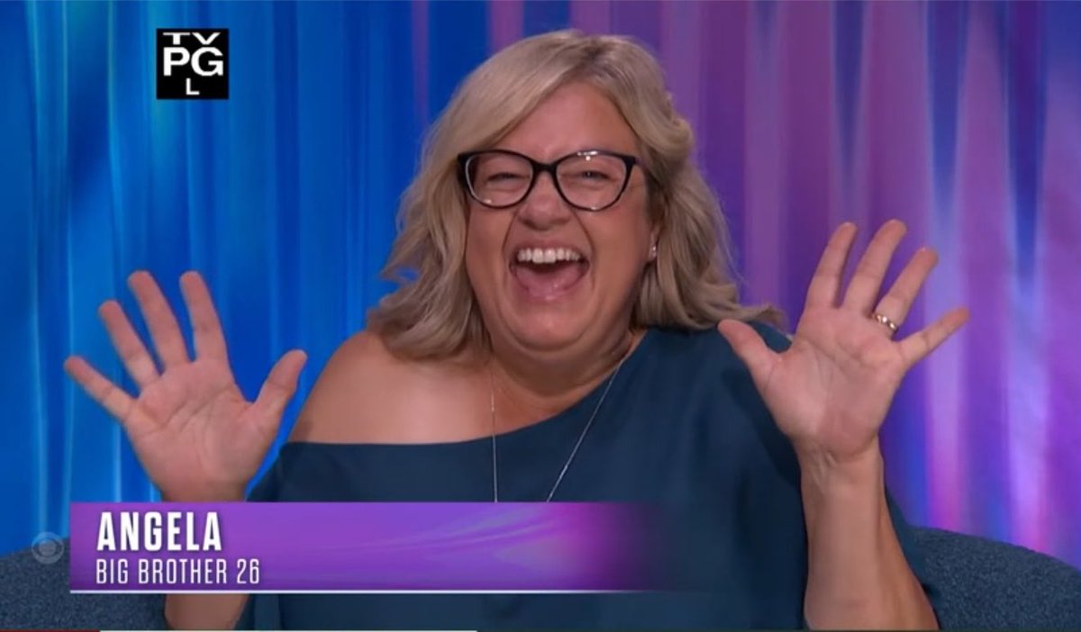 BBigBrotherBuzz's tweet photo. 🚨#BB28 Angela is BACK! #BigBrother #BigBrotherBuzz https://t.co/633sLnoAnT