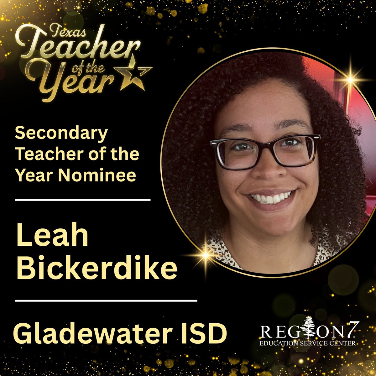 Region7ESC's tweet photo. 🌟 5 days to go!

Today's Teacher of the Year spotlight shines on:

🍎 Elementary: Adrianna Eason from Mount Enterprise ISD
📚 Secondary: Leah Bickerdike from Gladewater ISD

Congratulations! 🎉

#Region7ESC #TeacherOfTheYear https://t.co/iG8aRiORLb
