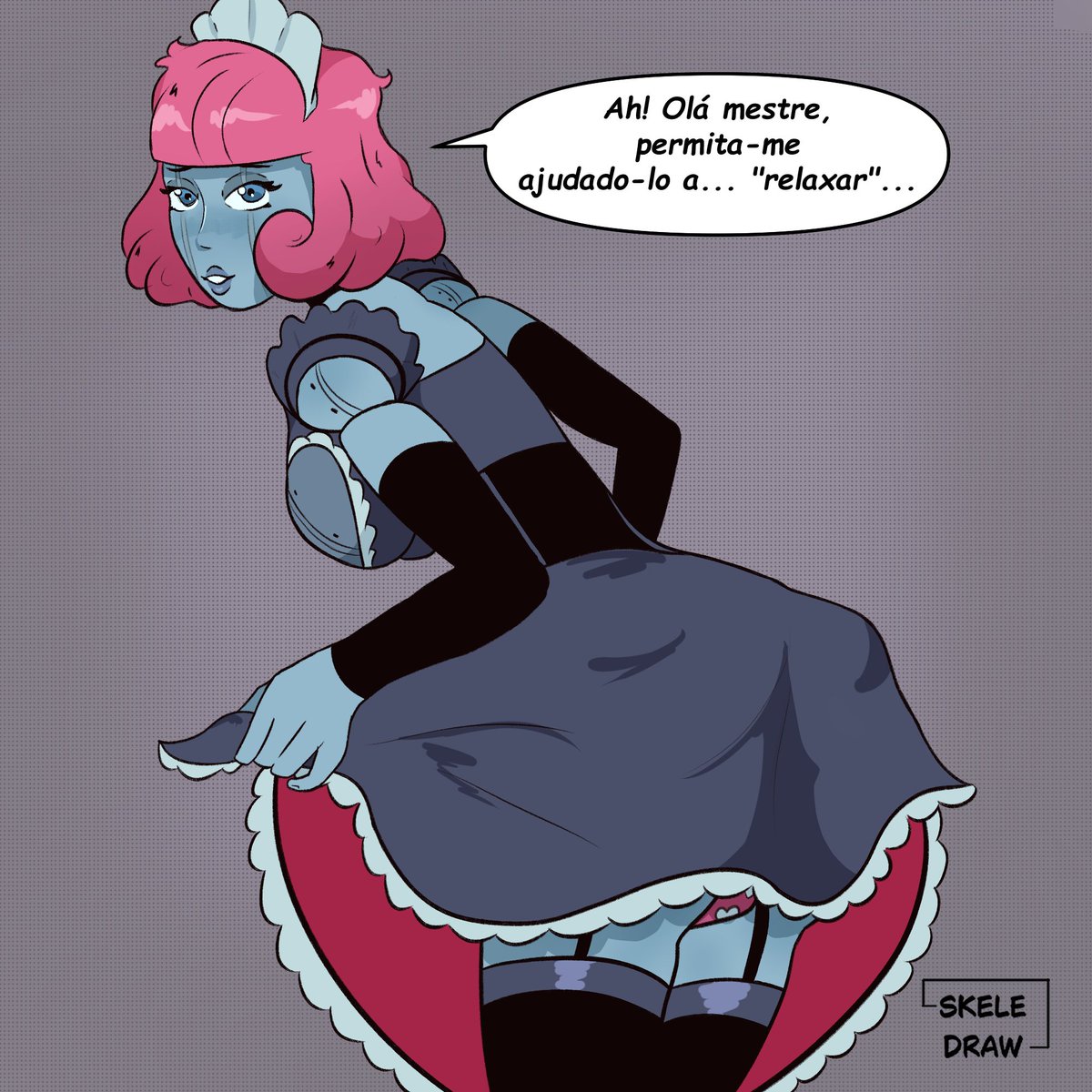 skeledraw's tweet photo. Patreon sketch!
 . 
Lembrando que os assinantes da categoria "profissional" no patreon ganham um sketch por mês! https://t.co/mqicsPFSSM