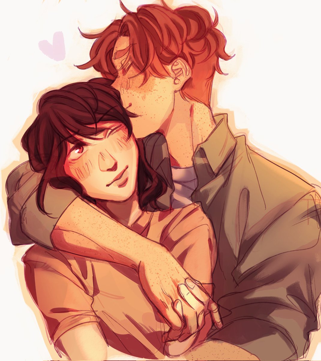 hufflenuss's tweet photo. yes, he's kissing her scar🙂‍↕️ #stalkyoo #iloveyoo https://t.co/ifbqt5WTjg
