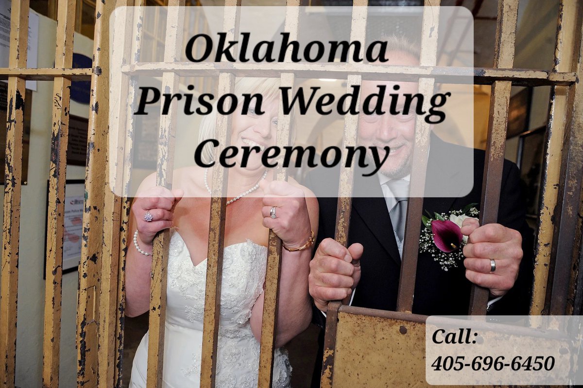 WeddingsOKC's tweet photo. Legal inmate weddings made simple. Contact Lifelong Wedding Ceremonies today. Our specialists expertly navigate correctional regulations to ensure a flawless marriage.
#PrisonWeddingCeremony #LLWC #WeddingVenueOKC #WeddingIdeasOKC #WeddingPlannerOKC #CheapOfficiant https://t.co/Ty07uGFyXL