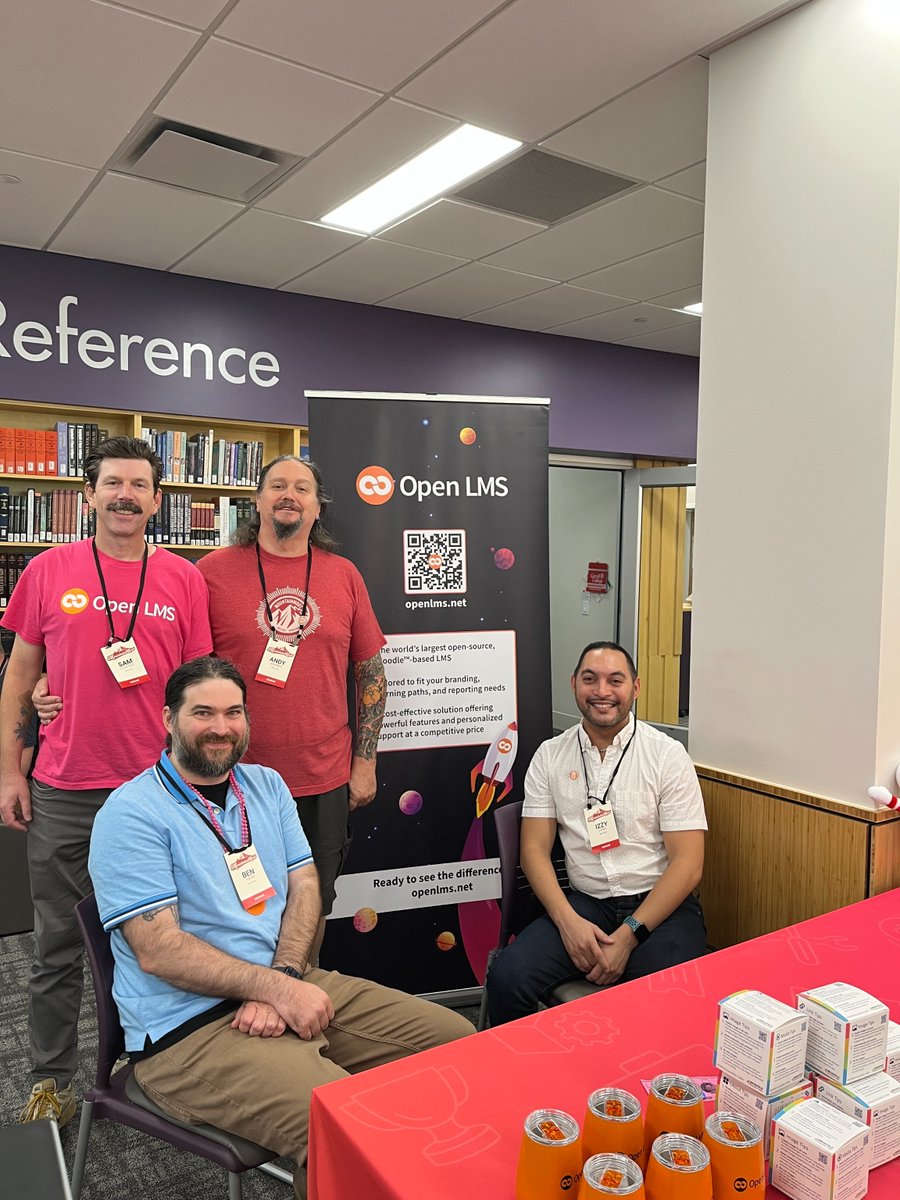 Open_LMS's tweet photo. Team Open LMS is at Mountain Moot in beautiful Helena, MT! 
Grateful for the chance to connect with our community, join inspiring sessions, meet clients, and see familiar faces. 

Here’s to learning and growing together! 🌄🚀
 #MountainMoot #OpenLMS #EdTech https://t.co/rIL2h4JvtL
