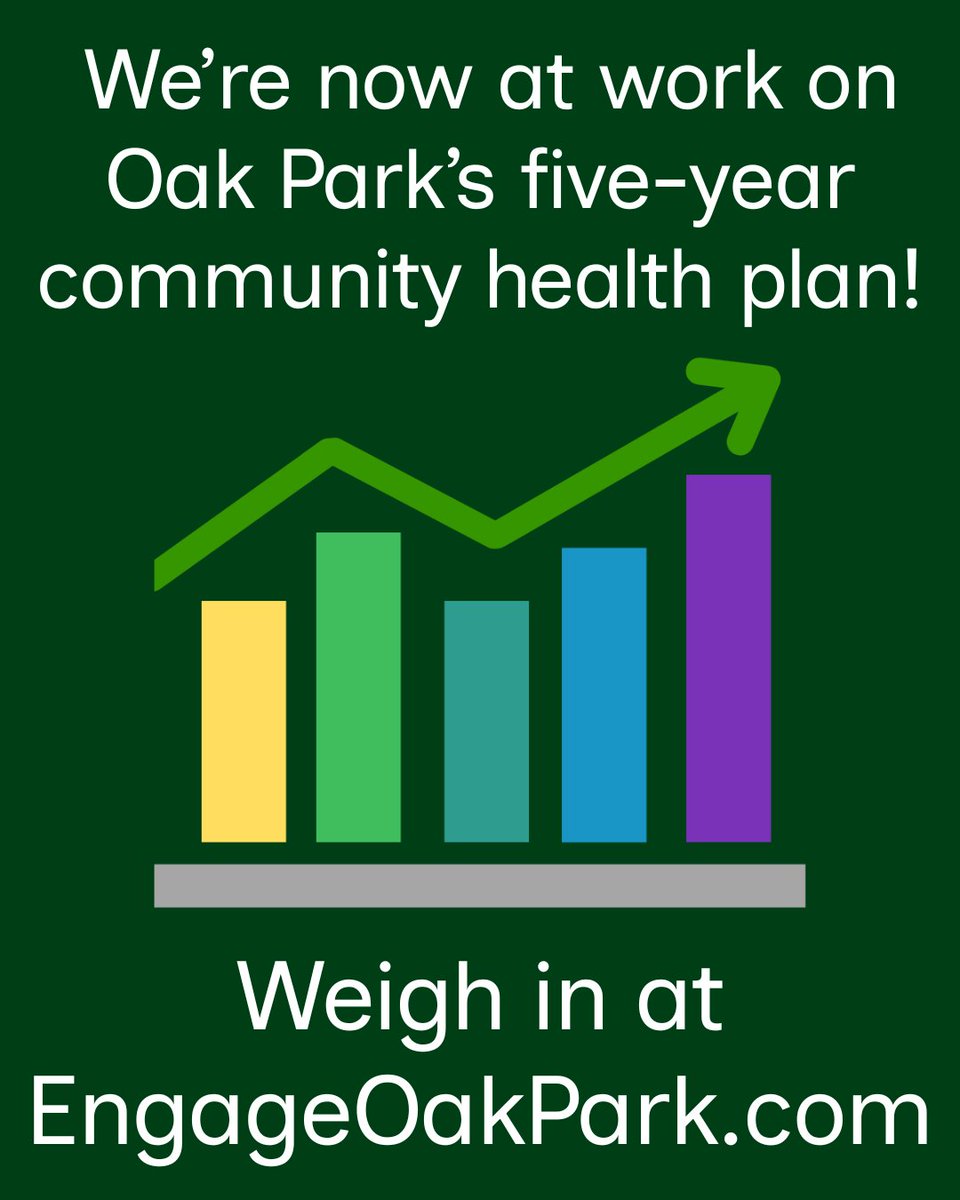vopnews's tweet photo. The #OakPark Public Health Department needs your help shaping the future of health in our community! Health officials identified health priorities for how to make a healthier Village. Now we want to hear from you! Visit our community engagement page at https://t.co/P4EFk8LhIS https://t.co/0dC0belxBW