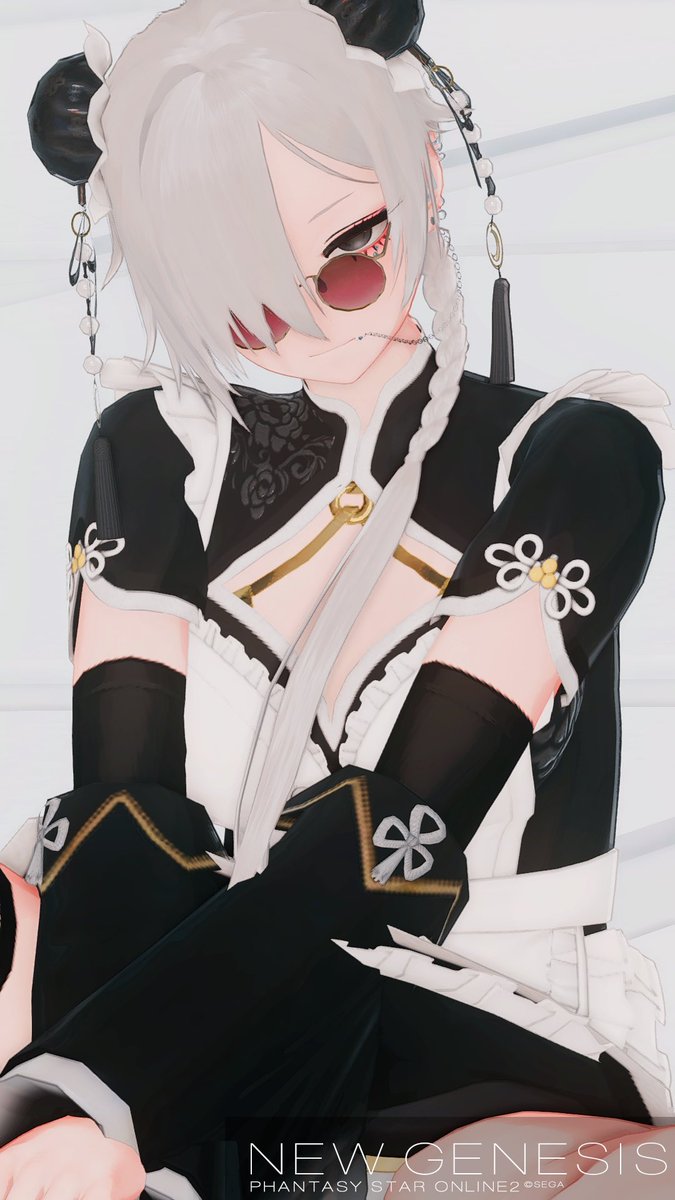 Roserii_pso2's tweet photo. #PSO2NGS_SS 
チャイナ娘ちゃん('ω') https://t.co/Lf1TXN9hFP