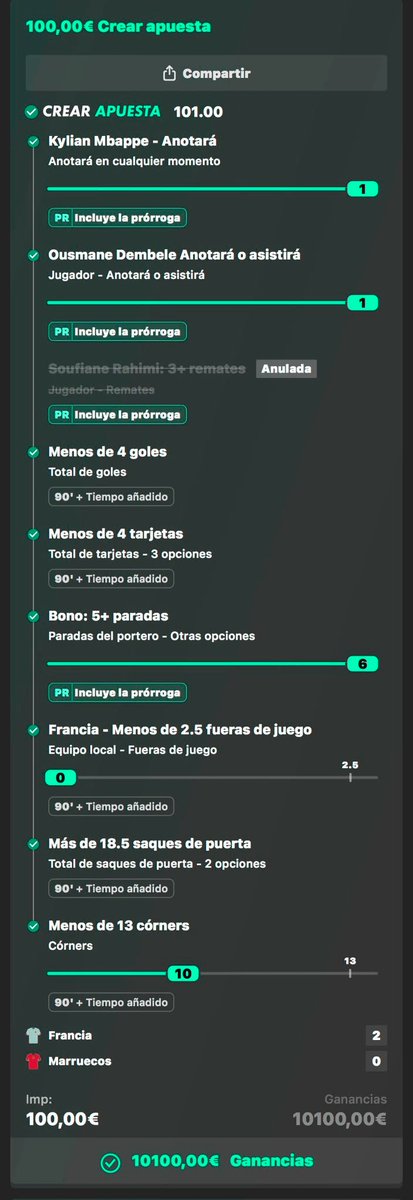 gemelospicks's tweet photo. HICIMOS ➡️x101.00✅✅✅| 🇫🇷 Francia - Marruecos 🇲🇦 

HAREMOS MAÑANA ➡️X181.00🆓| 🇪🇸España - Bélgica 🇧🇪 👇🏻👇🏻👇🏻 https://t.co/sjQHwCRq4U