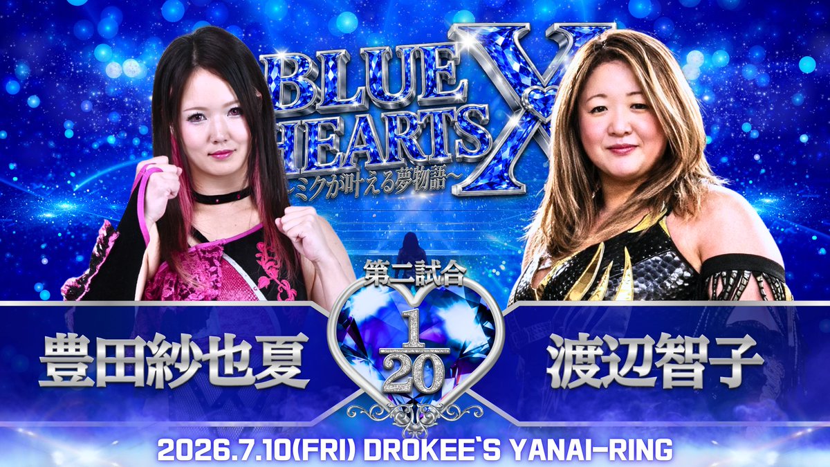 SYUN_dropkick's tweet photo. 大会当日となりました！

叶ミク選手の10番勝負🔥
『BLUE HEARTS X』

やられてもやられても立ち上がるあの姿に感動すること間違いなし！

さっさと仕事終わらして、皆で叶ミク選手を応援しましょう！

少々無理したっていいじゃない！

だって今日は…金曜日だぜ!?w

#DROPKICK
#叶ミク
#BLUEHEARTSX https://t.co/z8uQaW1oL4