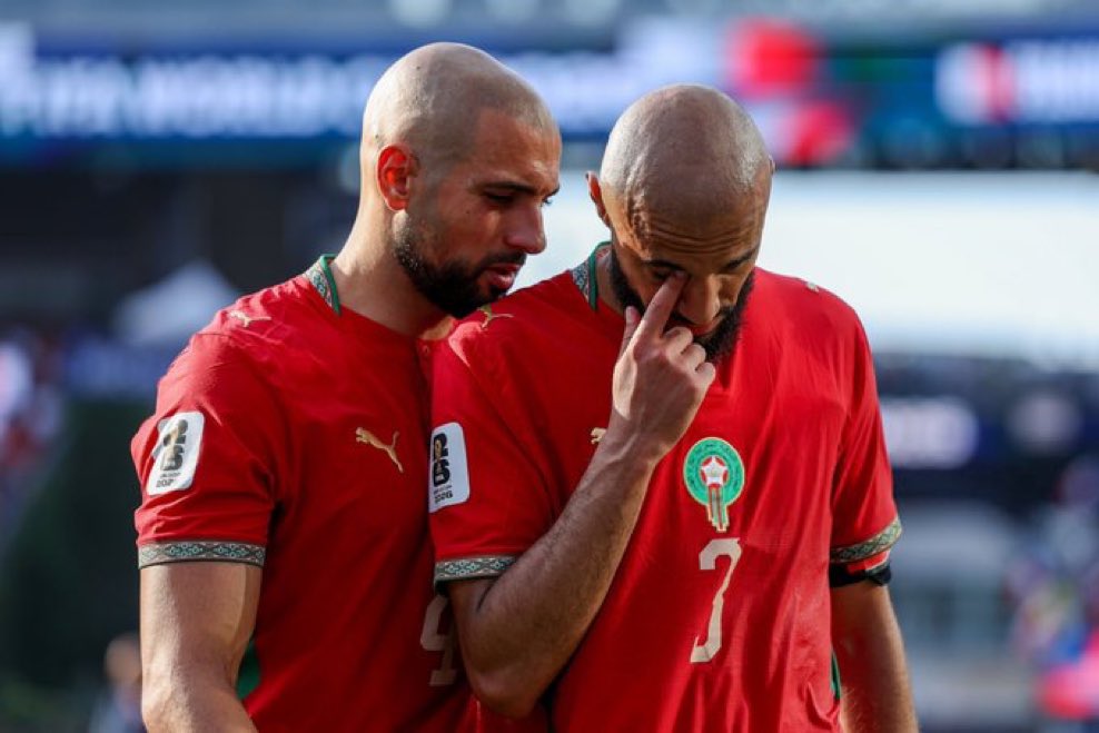 lnstantFoot's tweet photo. La tristesse de Sofyan Amrabat et Noussair Mazraoui. 🥲🇲🇦 https://t.co/qErjMorx0V