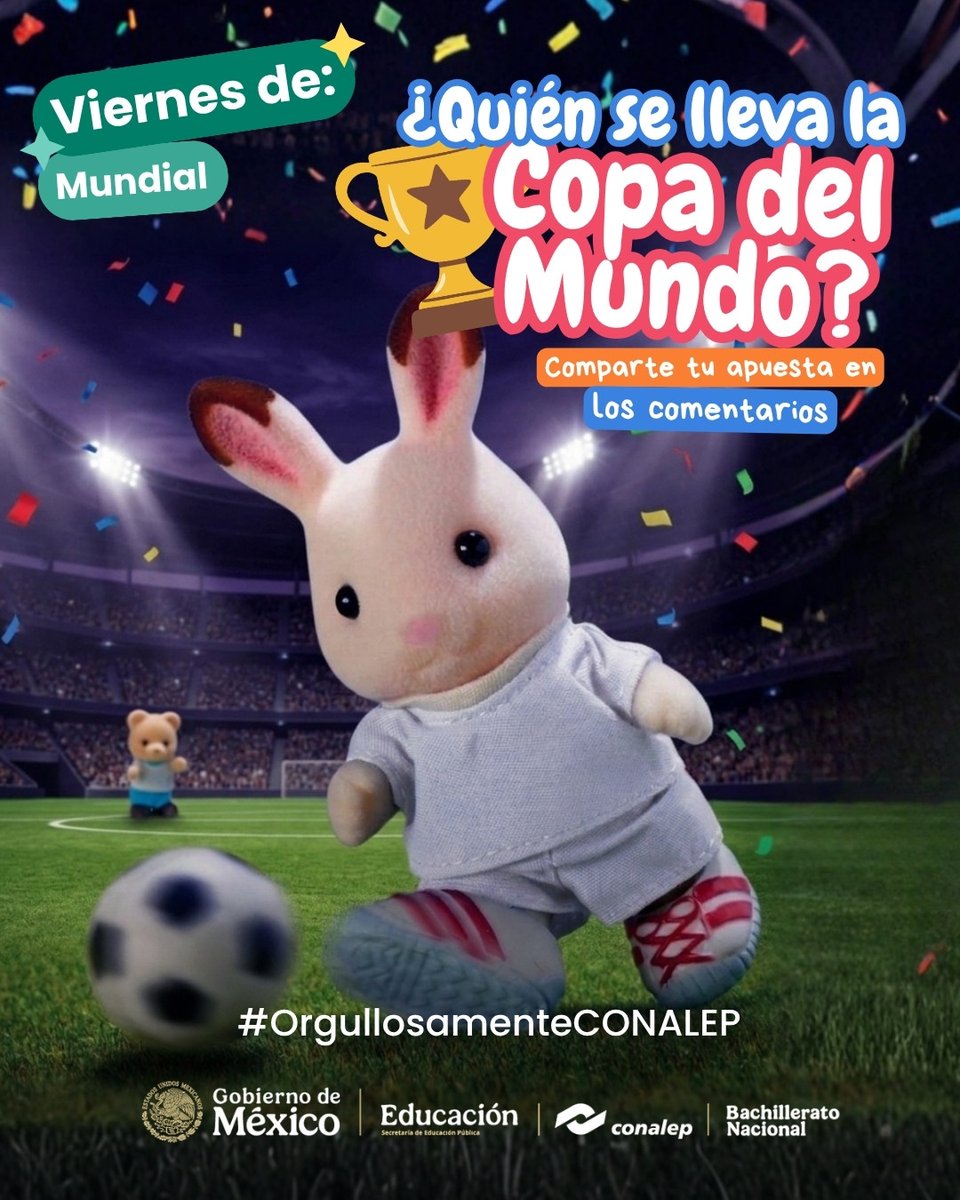 CONALEP_Mex's tweet photo. ⚽🔥 ¡La fiebre mundialista llegó a #CONALEP! 🔥⚽

💬 Entre clases, talleres y pasillos, todos tienen su favorito…
Pero solo uno levantará la Copa del Mundo 🥶💥

😎 Demuestra que eres el que más sabe de fútbol:
Deja tu predicción aquí abajo 👇 https://t.co/6fXbxL59uH