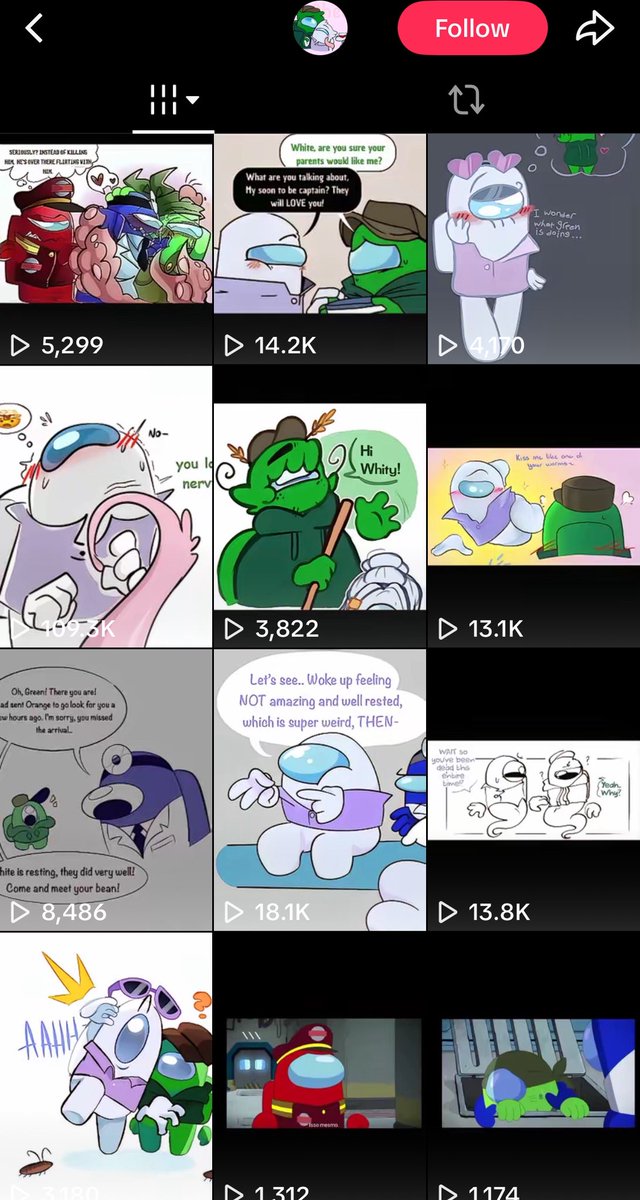 izzyafizzy's tweet photo. To this person who just flat out ignored me and continued to take my art from Twitter, I’m filling out a copyright claim form, I asked you to stop! And it’s not just mine, anyone who has made paidintern art is pretty much on this account! 
#amongusshow #Paidintern #art https://t.co/hjdabyqpab