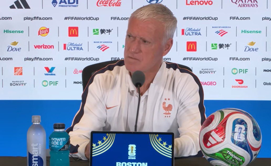 TouchlineX's tweet photo. · You're good, Didier.

🚨🗣️ Didier Deschamps: "The PLAYERS ARE GOOD." https://t.co/Pvo6Dpwb8r