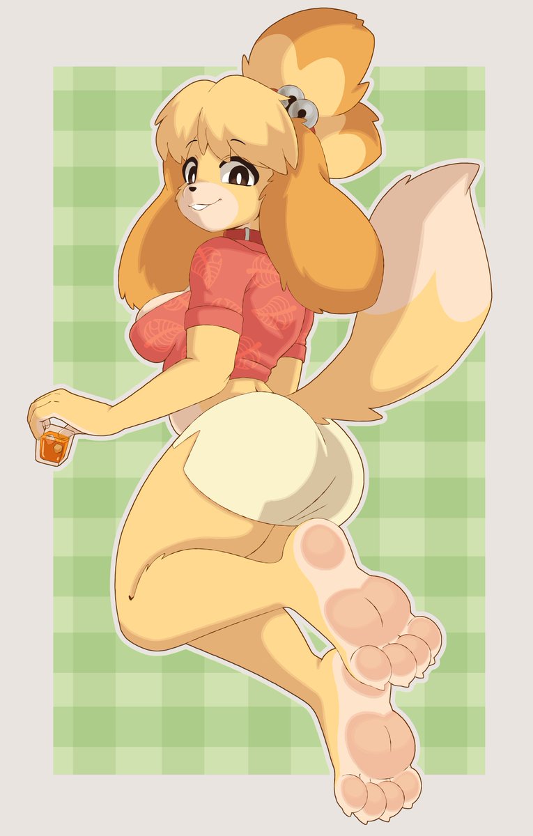 KrayBoost's tweet photo. Monthly FanArt 
Isabelle (Animal Crossing) https://t.co/u1LXdRfgre