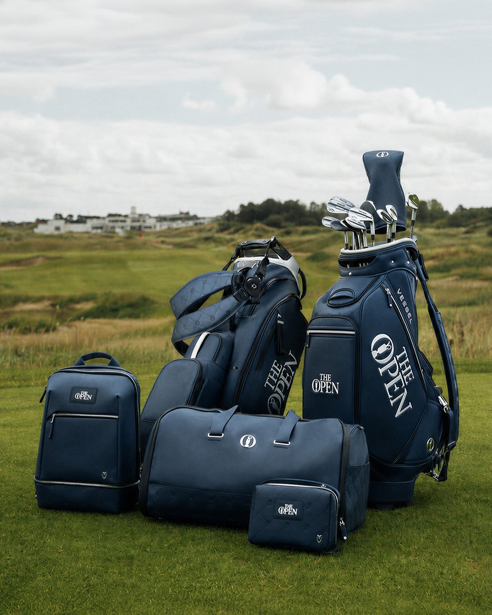 VESSEL Golf: The Open Championship tees off next week. 

Golf's oldest major. Decades of tradition.

The Open Collection is our tribu