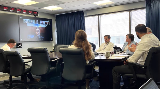 FEMA senior officials meeting with International Association of Emergency Managers and National Emergency Management Association leadership.