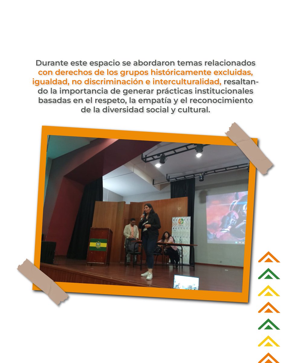 gpafroficial's tweet photo. [20-01-26]📌 ¡Trabajamos por un Cayambe más justo, inclusivo y equitativo! 💪🇪🇨

El equipo de la Unidad de Protección de Derechos del cantón Cayambe participó en una Charla de Sensibilización enfocada en el trabajo con grupos de atención prioritaria e históricamente excluidos. https://t.co/bPBIleiDue