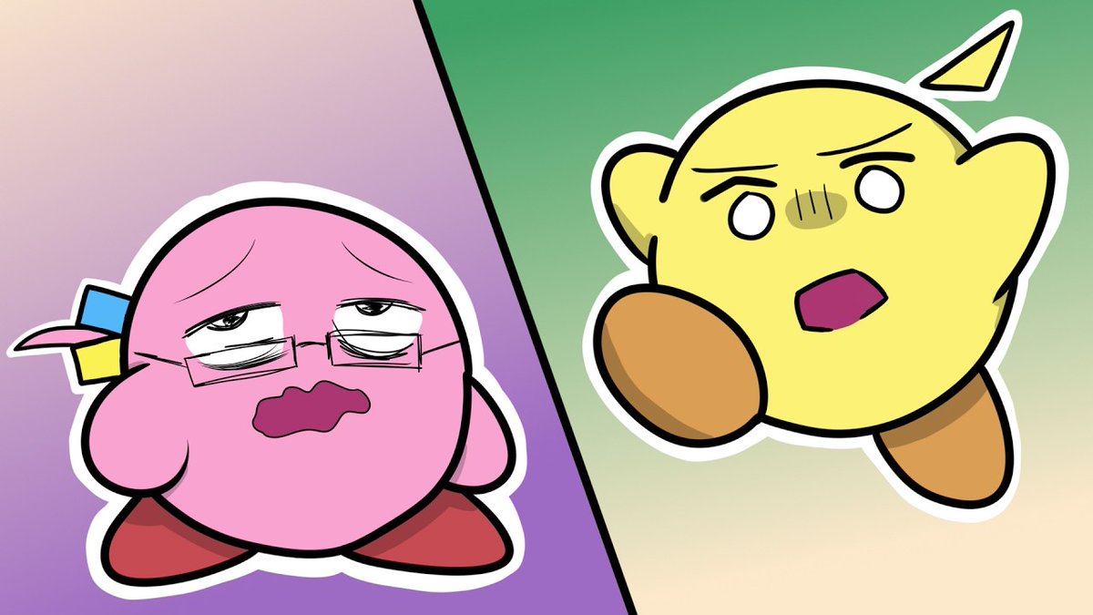 DoubleMigraine's tweet photo. Have you ever played Kirby Ball with your life on the line? We duked it out on Kirby's Dream Course! Jon and I once cosplayed Bocchi and Nijika so it was a happy coincidence these were our colors.
https://t.co/0yO2uMSAcL https://t.co/vSCERciTVX