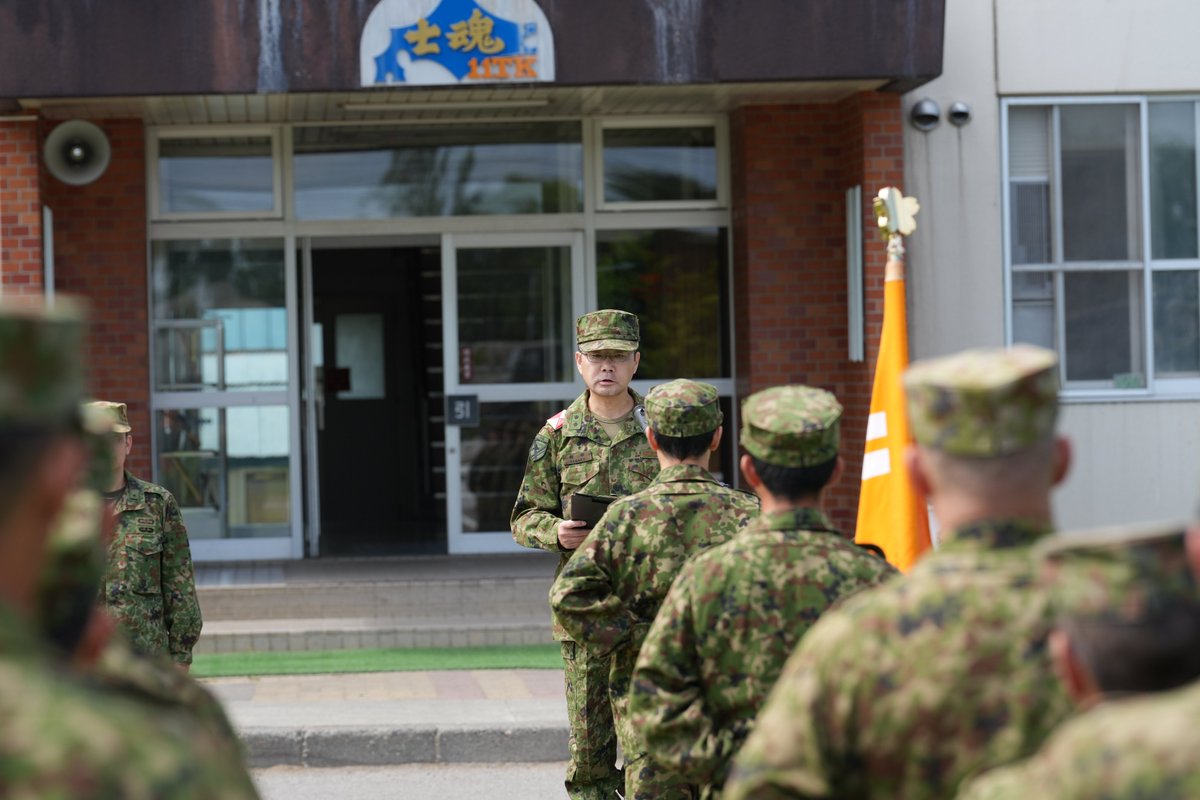 11b_na_jgsdf's tweet photo. 【第１次旅団訓練検閲　統裁官訓示】

第１１戦車隊

#防衛省 #自衛隊 #陸自 #第１１旅団 #演習 https://t.co/aGMQoaGhPD