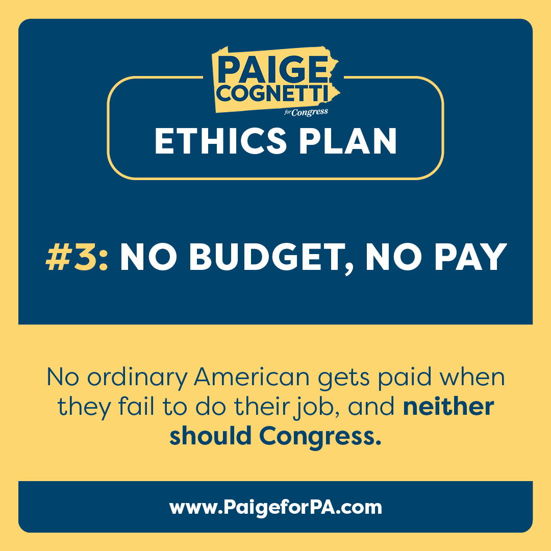 PaigeGCognetti's tweet photo. I'm running for Congress to take on corruption wherever we see it. Hereโs my plan. https://t.co/UvLUZ8C0jk