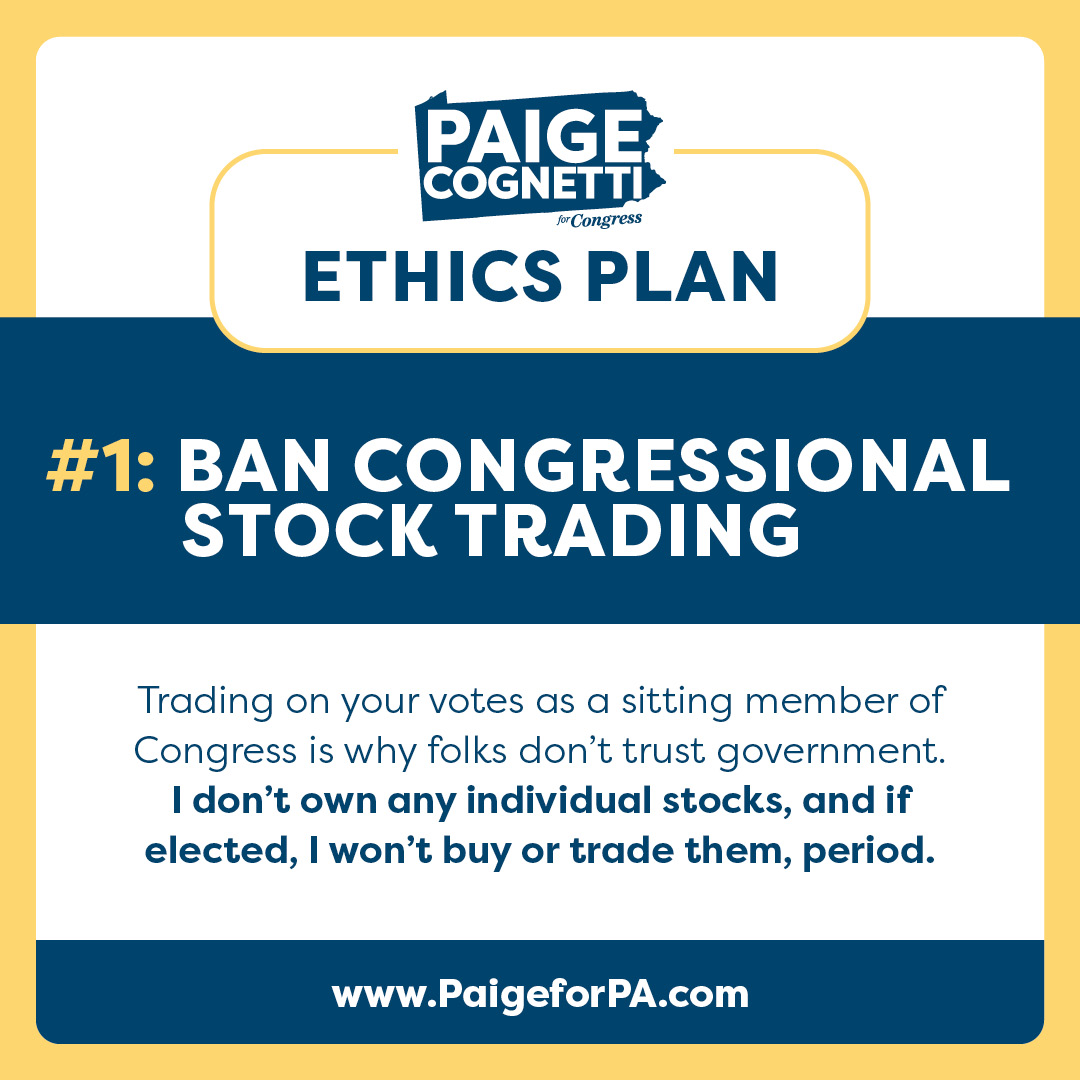 PaigeGCognetti's tweet photo. I'm running for Congress to take on corruption wherever we see it. Hereโs my plan. https://t.co/UvLUZ8C0jk