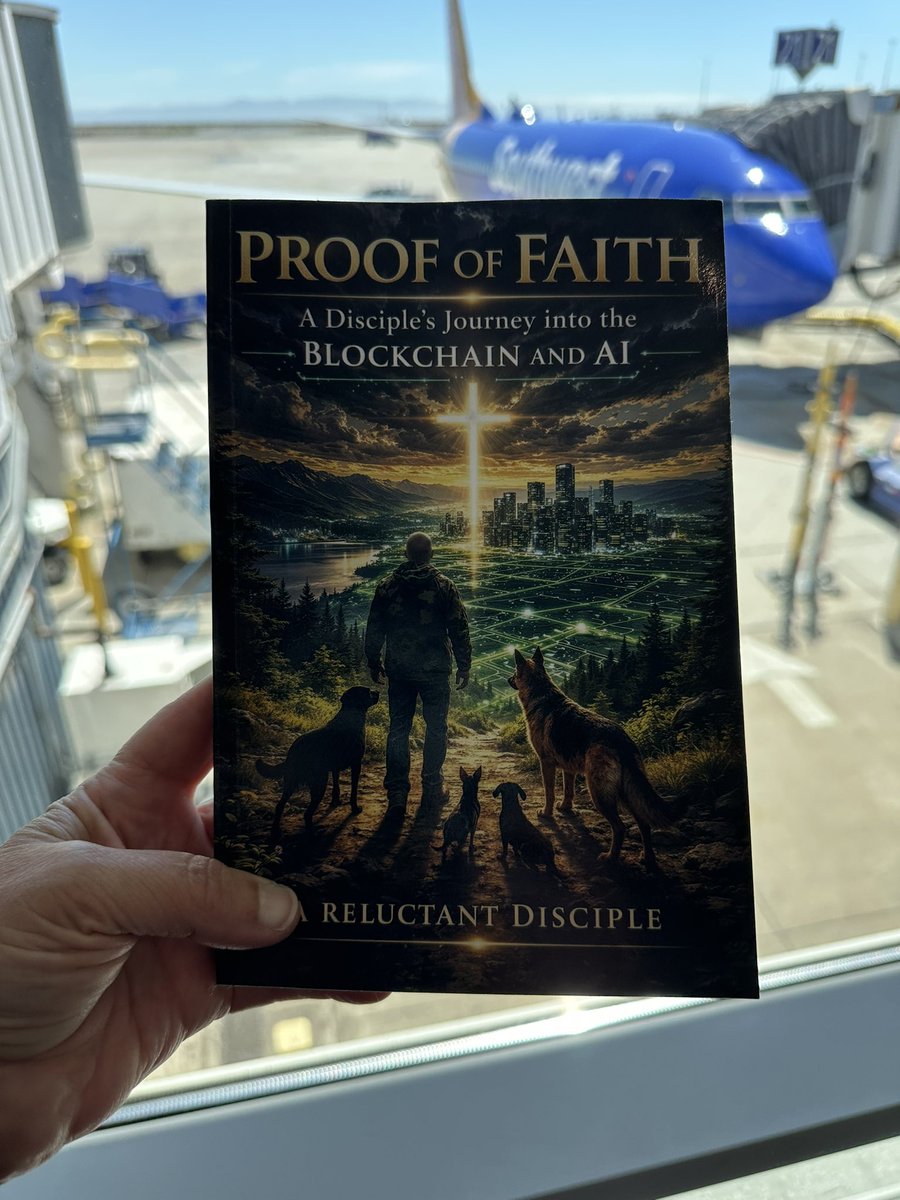 ReluctantMule's tweet photo. Proof of Faith just took its first airplane ride on @SouthwestAir. 

Some books sit on shelves. This one is already flying. May every copy travel like seed, landing wherever God wants His people awakened, equipped, and ready. 🙌🏻✝️ https://t.co/zj58Fzf2LC