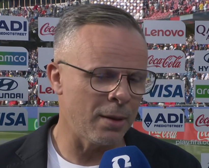 TouchlineX's tweet photo. 🚨🗣️ Mohamed Ouahbi: "Some players stopped because there was a handball!"

"And there was definitely a handball! I don't know if it should be called or not; I have no idea..."

"But ultimately, it was an individual effort from Kylian Mbappé that led to the goal."

"We have to keep believing. We aren't going to stop here. We need to work on the fundamentals and ensure that when we have injuries, we have a deeper pool of players to draw from."