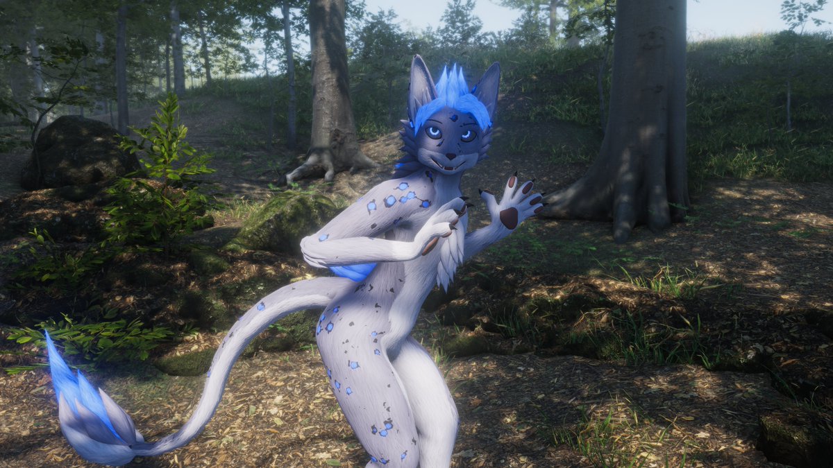 SaphiGoat's tweet photo. A new Avatar Base Model for VRChat i currently work on :3

#vrchat #furry #vrchatavatar https://t.co/guLoXYAX3C