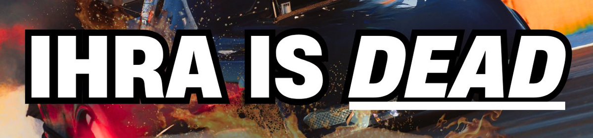 TracksideAJ's tweet photo. 🚨IHRA IS DEAD🚨

I have talked to multiple racers who competed in the recent IHRA Columbus event. They say they have not been paid their winnings. 

One text from a TRUSTED source inside the sport says simply “IHRA folded today.”

The Fall-Out is NOW. https://t.co/qUav0VUHph