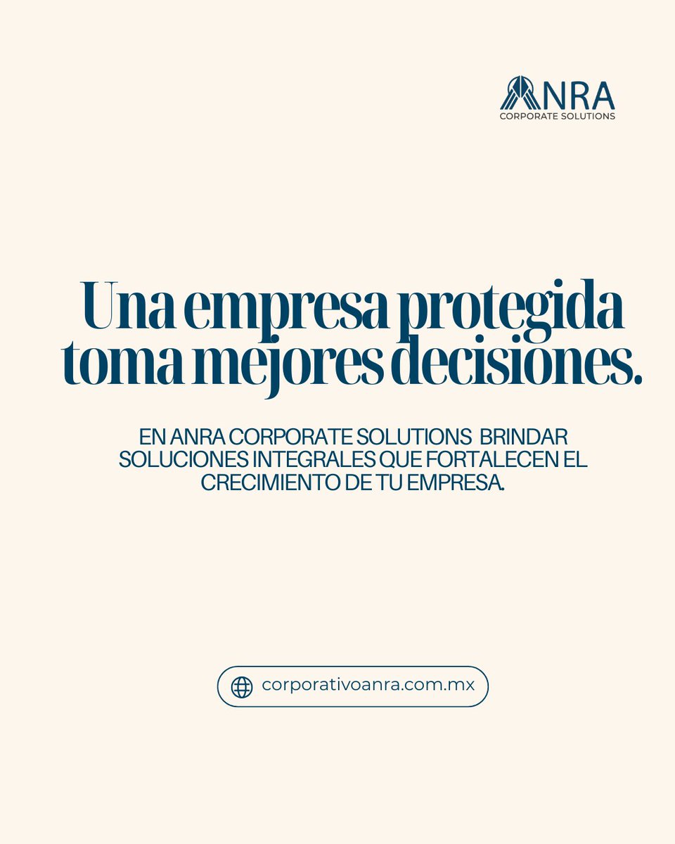 anracosolutions's tweet photo. En Anra Corporate Solutions ayudamos a las empresas a proteger su operación con soluciones especializadas en derecho mercantil y cobranza corporativa. https://t.co/wCkhvGrjye
#Anra #FirmaDeAbogadosEnMexico #DerechoMercantil #SeguridadJuridica #EmpresasMexico #CobranzaCorporativa https://t.co/nEwqAJX0QT