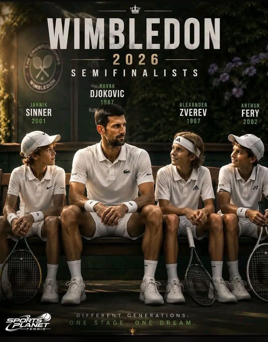 kate_catalina's tweet photo. Imagine hating on 39 y-old Novak Djokovic, because he still sends your favourite young stars home 😂 Djokovic didn't just survive the new generation - he's still giving them their homework. Years are just a number .
Victory is the language, the racket and the great heart of Novak https://t.co/fb087ulpRu