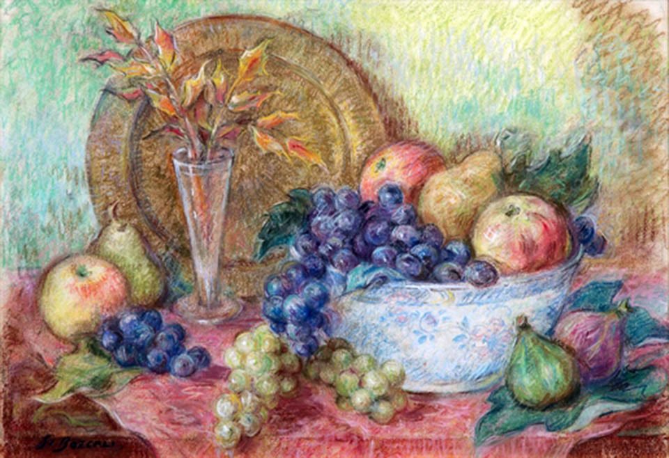 kayamerthasan_'s tweet photo. Nazım Hikmet’in annesi ressam Celile Hikmet hanımın fırçasından bir natürmort https://t.co/BmeSw3N7Yt