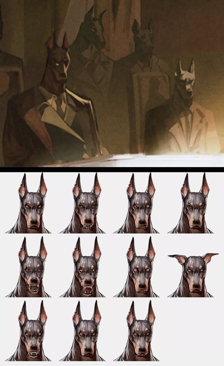 AK_husbandoTP's tweet photo. Arknights CN⚠️
.
.
.
.
.
.
.
Dobermann furry NPC from story collection Bolivar Diagnosed https://t.co/IgbNmcDYgi