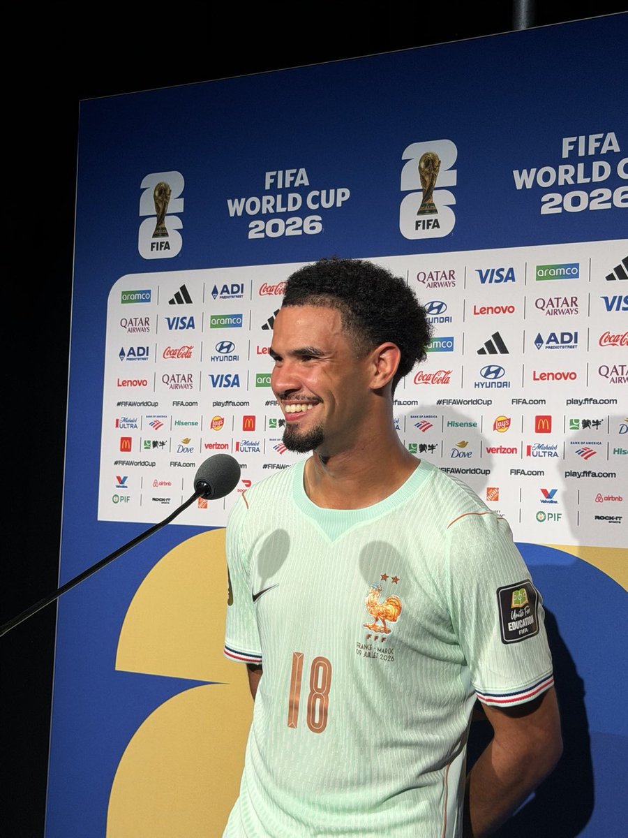 _BeFootball's tweet photo. 🚨 Warren Zaire-Emery 🇫🇷 :

« Je suis très content. Très fier.

Ce sont des matches que tout gosse rêve de jouer.

Cette saison restera gravée dans ma tête très longtemps. »

(@IliesPeeters) https://t.co/W3goGzIwA9
