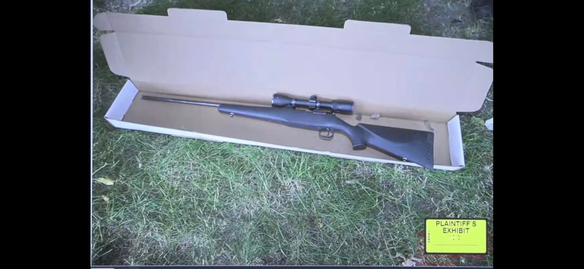 Jones81019's tweet photo. @BlakeSNeff Real question.. wasn't it a bolt action rifle? This isn't a bolt action rifle in the picture https://t.co/VEFJr5RMeJ