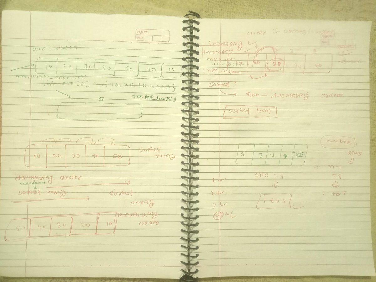 AzadKumar161440's tweet photo. Day 08 β DSA Journey π
Consistency is turning into progress, one concept at a time.
π Topics Covered:
β
Array Search
β
Missing Number
β
Reverse Array
#Day8 #DSA #Java #Coding #ProblemSolving #Arrays #InterviewPreparation #LeetCode #GeeksforGeeks #100DaysOfCode #CoderArmy https://t.co/FlkM2zfUPy