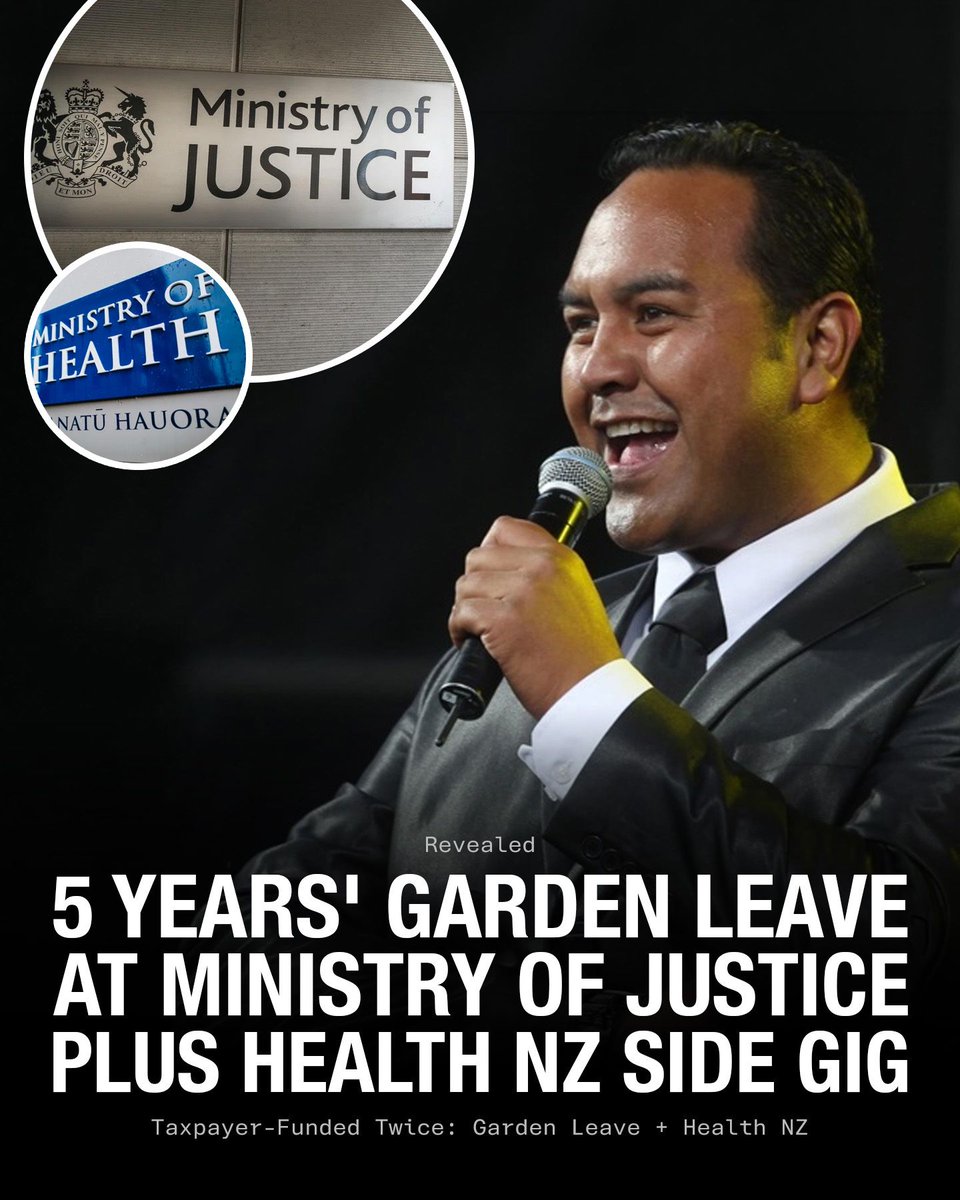 TaxpayersUnion's tweet photo. 🤦‍♂️ It just keeps getting worse.

We already knew taxpayers were paying Russell Harrison through the Ministry of Justice while he was on garden leave.

Now we've uncovered that Health NZ was also paying him as a community ambassador to promote childhood immunisation.

Health NZ isn't giving straight answers, so we've lodged Official Information Act requests to get to the bottom of it.

The more we dig, the more questions emerge. We'll keep following the money. 💸