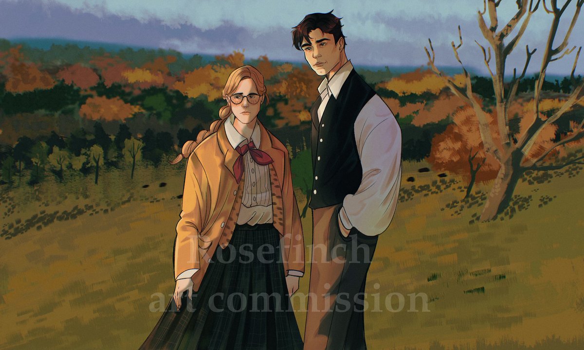 RosefinchZz's tweet photo. Commission by @/ Mikesseleven on Tumblr, check out her Little Women Kingdon AU, it's beautiful! She wrote one of the best scenes 😭 https://t.co/fNScnC8N1V
