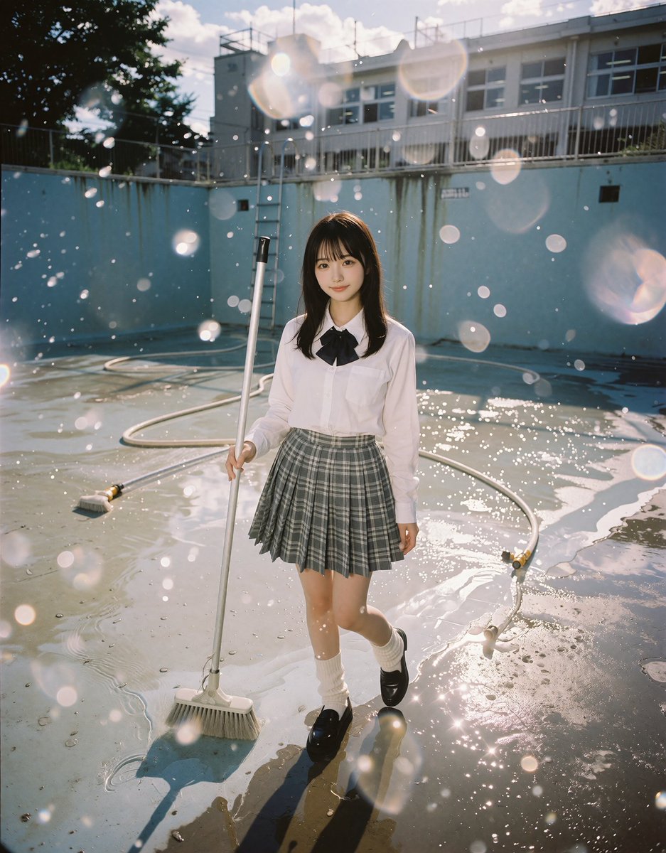 kai_tetu's tweet photo. AI画社(AI Image Studio)
@seki_images
のKrea2 Turbo用のRadiance Chrome Voluptuousの重みをおススメの0.75にしました。
強くなり過ぎないかと思ったけど、玉ボケが綺麗になりました。
こたじろう
@AiCreatorS1881
さんのKTMix_LoRAの重みを0.6
BloomGirls UltraRealismの重みを0.3使ってます。
３つのLORAが合体した調整した重みです。
玉ボケ自然に出るような構成にしてます。
以外とデッキブラシキチンと出すのが難しい。
ホースと柄が合体し易いです。
チャッピー5.6がまだ解放されません。
早く使ってみたいです。
#Krea2　#KTMix_LoRA　#RadianceChromeVoluptuous