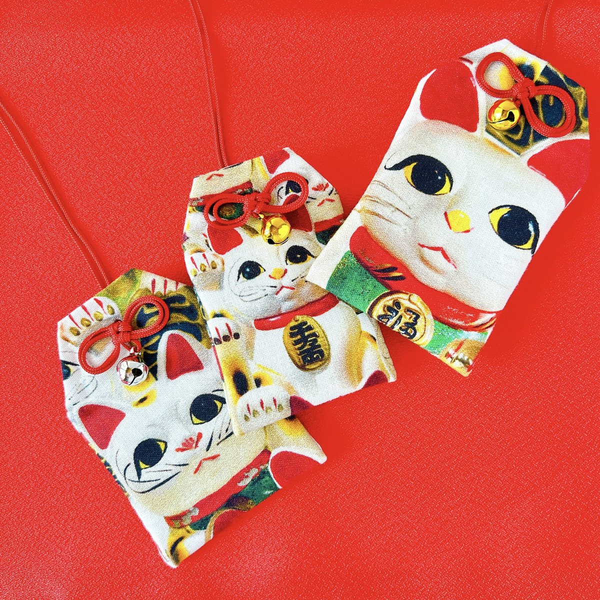 _rougecat's tweet photo. #過去一お気に入りになる予定  ＃365DIYtheme

どのお守り袋もそうですが、新しく仕入れた生地でお守り袋を作って出来上がった瞬間のテンションの上がり方は特別です٩(๑❛ᴗ❛๑)۶ https://t.co/E53ond6Mjb