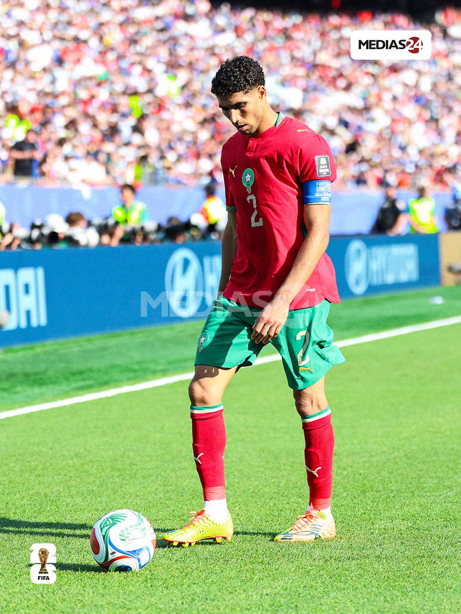 Medias24's tweet photo. Merci d’avoir porté si haut les couleurs du Maroc.

Ce n’est que le début.

Dima Maghrib 🇲🇦♾️ https://t.co/A9X9KKnQHd
