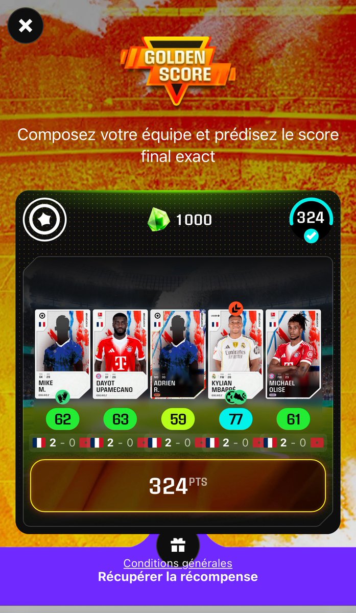 Manoncup's tweet photo. @TeeqSorare Ooooouuuui https://t.co/qXR3T7rluh