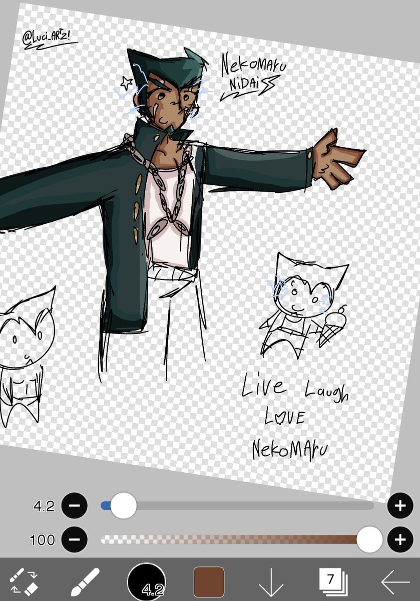 luci_artz's tweet photo. I headcannon that when nekomaru leaves, teruteru has a plushie he made of him. (Nekomaru x Teruteru hug wip) #Terunidai https://t.co/TW09Tuzbbg