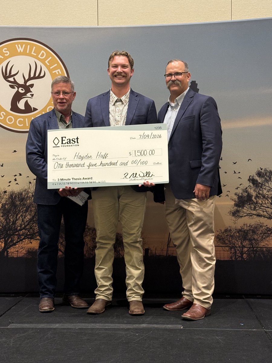 texaswildlife's tweet photo. Day one recap: Private Lands Summit and East Foundation's 3-Minute Thesis Competition delivered. Exhibitor move-in is almost done, ready for tomorrow!#Wildlife2026 https://t.co/mY9BDkQCIF