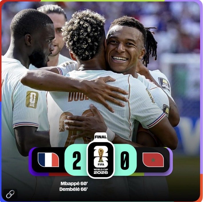 ArturoC69755641's tweet photo. #Cohedes||
Francia ya es semifinalista y espera por España y Bélgica como posibles rivales del conjunto Galo. #jul09 @luis08quiroz @franklinguitten @musiusaboin @HBrav0 https://t.co/vl8McgUkik