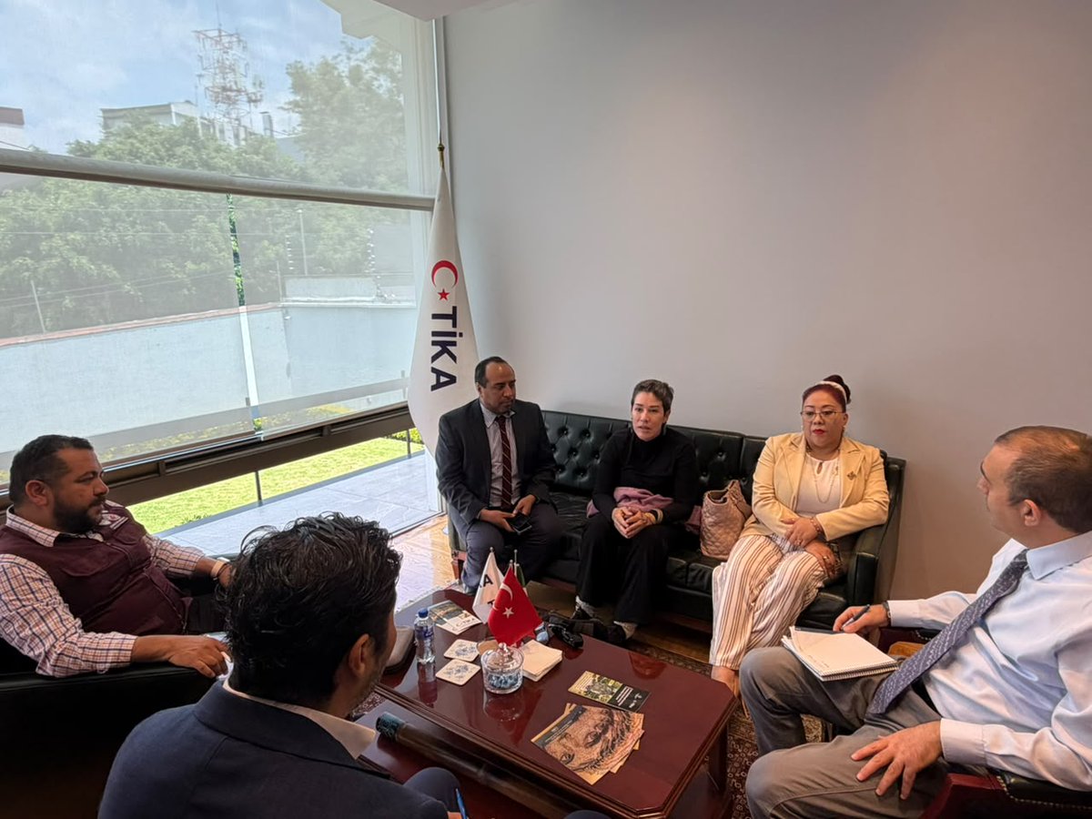 munal06's tweet photo. Pleasure of hosting Ms. Guadalupe Ramos Sotelo, General Director of @icat_cdmx  , which conducts workforce training and certification processes, and her valuable team at our office. Discussed possible collobarations on training of trainers and vocational practices.
@Tika_Turkiye https://t.co/SZbfedwevy