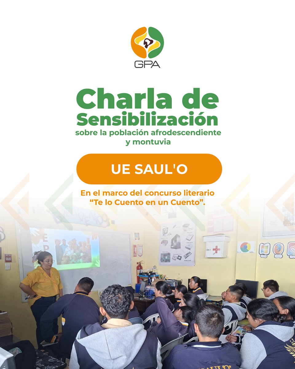 gpafroficial's tweet photo. [19-02-26] ✨📚 Promovemos el reconocimiento y la valoración de la diversidad cultural a través de espacios de aprendizaje, reflexión y diálogo sobre los aportes de los pueblos afrodescendiente y montubio.
#GPA #Quito #Interculturalidad #Etnoeducación #EducaciónConValores https://t.co/NTIvBvhCx3