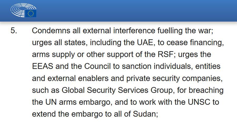 Amgad_Fareid's tweet photo. #KeepEyesOnSudan

The United Kingdom should take a principled stance and follow the @Europarl_EN by beginning the process of designating the RSF militia as a terrorist organization under the Terrorism Act 2000.

Designation is not a symbolic gesture. It would criminalize the material support that sustains the militia. It would legally obstruct the flow of arms and drones into its hands. And it would close British territory to those who move money, weapons, and political cover to the RSF.

The European Parliament has already done what conscience requires: it has named the external interference fuelling this war, named the UAE, and called for sanctions on the enablers and private security companies breaching the UN arms embargo.
English Words about the crisis without actions are not enough.
Britain’s continued silence — and its apparent tolerance of the RSF’s continued arming through the UAE — is deeply shameful. The United Kingdom cannot claim to defend international law while turning a blind eye to atrocities committed against Sudanese civilians.

@SarahChampionMP
@monicabeharding