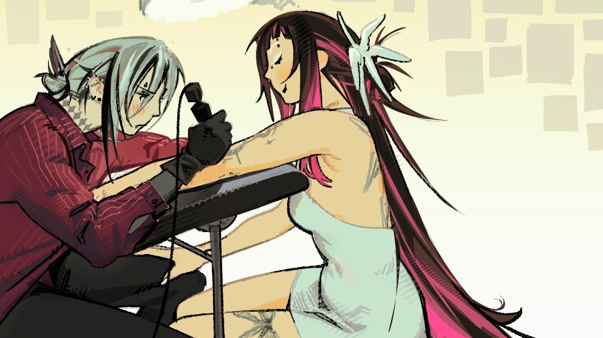Um_nyarawr's tweet photo. please do not touch your tattoo artist inappropriately ☝️ #altlebinaweek2026 https://t.co/oeIDZSKnKM