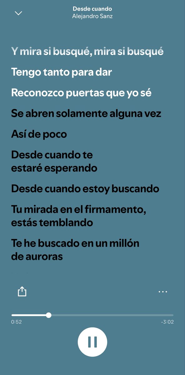 notremadame's tweet photo. Cuando me preguntan por qué tengo un alma tan profunda y sensible, les muestro las letras de la música con la que me alimento todos los días desde mi nacimiento (nadie las escribe como Alejandro Sanz) https://t.co/OXZL2BzMnG