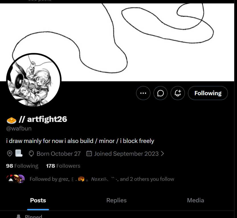 sillylumina's tweet photo. hey uhhh go follow my frien @wafbun  btw, she's like very talented she build thingies, she does art she even drew the faces and some clothes for like my group so uh show em some love ok? https://t.co/HoRB7oIG0I