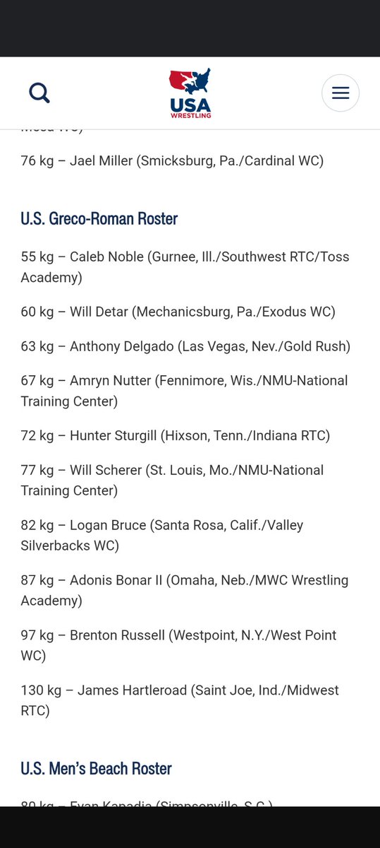 ForestRay2029's tweet photo. Good luck to my Uncle Logan Bruce as he competes in Rio this week representing Team USA on the U20 Greco-Roman World Team at 82 kg. Proud of you and can't wait to watch. Bring home some hardware! 🇺🇸🤼
@USAWrestling @HumboldtJacks @humboldtcalpoly https://t.co/YPjAM17a2R